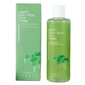Jigott Успокаивающий тонер с центеллой / Daily Real Cica Toner, 300 мл
