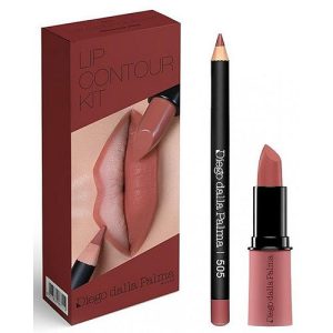 Diego Dalla Palma Lip Contour Kit 505 (lipstick/4g + lip/pencil/1.1g), Набор