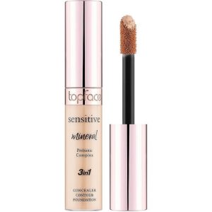 TopFace Sensitive Mineral 3 in 1 Concealer, Консилер для лица