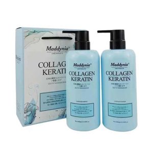 Maddynia, набор шампунь и кондиционер с кератином и коллагеном, (680 мл.+680 мл.)