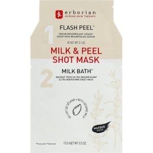 Erborian Milk & Peel Shot Mask, Тканевая маска "Кунжутное молоко"