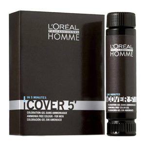 L’Oreal Professionnel HOMME GEL COVER 5 – Тонирующий Гель №5, 3 х 50 мл., в ассортименте