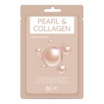 YU.R ME Маска тканевая с коллагеном и экстрактом жемчуга – Pearl & collagen sheet mask, 1шт