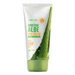 Lebelage Крем солнцезащитный с экстрактом алоэ - Moisture aloe sun cream SPF50+/PA+++, 70мл