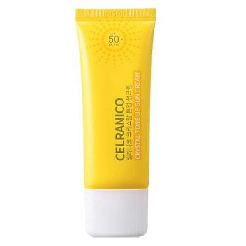 Celranicо Крем для лица солнцезащитный - Crystal tone up sun cream SPF50/PA+++, 40мл