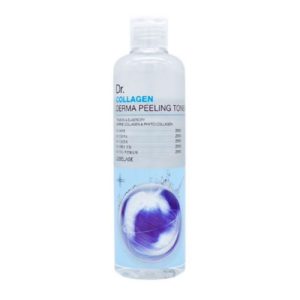 Lebelage Тонер отшелушивающий разглаживающий с коллагеном - Dr. Collagen derma peeling toner, 310мл