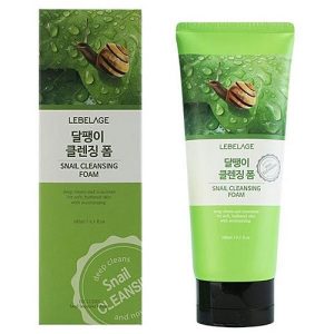 Lebelage Пенка для умывания с муцином улитки - Snail cleansing foam, 180мл