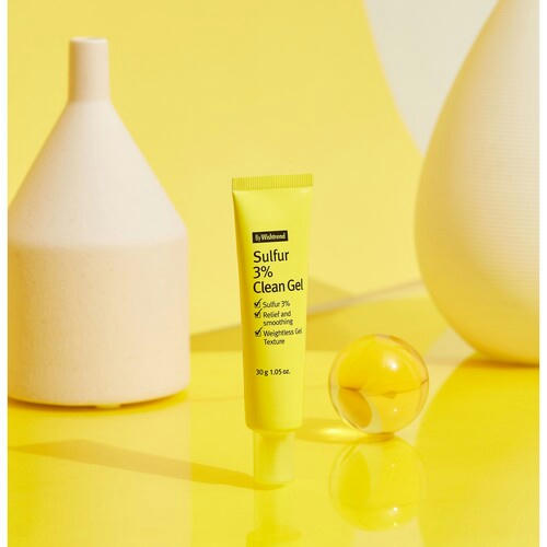 By Wishtrend Средство точечное против акне с серой - Sulfur 3% clean gel, 30мл — изображение 4