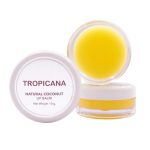 Tropicana Бальзам для губ «банановое счастье» - Natural coconut lip balm banana happy, 10г