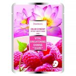 Deoproce Маска тканевая на основе лотоса и малины - Color synergy effect sheet mask pink, 20г