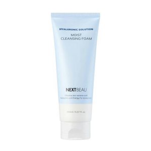 NEXTBEAU Пенка для умывания с гиалуроновой кислотой - Hyaluronic solution moist cleansing foam,150мл