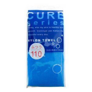 Ohe Мочалка жесткая из 100% ультратонкого нейлона, размер 28*110см - Cure 2, 1шт