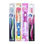 Dental Care Щетка зубная cо сверхтонкой двойной щетиной и прямой ручкой, 4шт