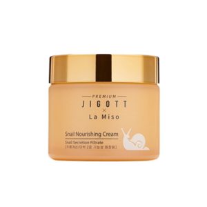Premium Jigott&La Miso Крем для лица питательный с муцином улитки, 70мл