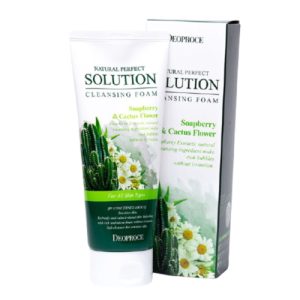 Deoproce Пенка мягкая с экстрактами кактуса, ромашки и алоэ - Cleansing foam mild, 170г