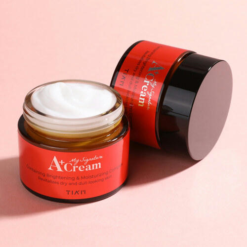 TIAM Крем для лица с витамином С для сияния кожи - My Signature A+ Cream, 50мл — изображение 4
