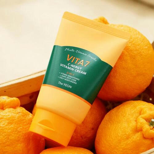 TheYEON Крем для лица витаминный – Vita7 c-nergy vitamin cream, 100мл — изображение 4