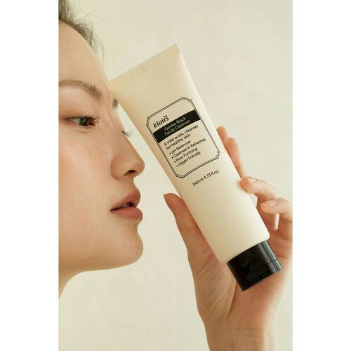 Dear, Klairs Пенка нежная для умывания - Gentle black facial cleanser, 140мл — изображение 4