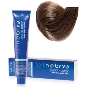 INEBRYA, Крем-краска для волос безаммиачная Bionic Color 5/0, 100 мл
