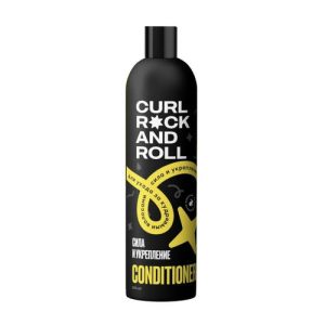 CURL ROCK AND ROLL , Кондиционер для кудрявых мужчин "Сила и укрепление", 270 мл