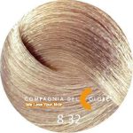 COMPAGNIA DEL COLORE, Стойкая низкоаммиачная краска для волос 8.32, 100 мл