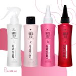 NANO BRAZIL, Набор для реконструкции волос Сabelo feliz (шаг 1 + шаг 2 + шаг 3 + шаг 4), 4х150 мл