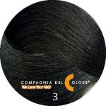 COMPAGNIA DEL COLORE, Стойкая низкоаммиачная краска для волос 3, 100 мл