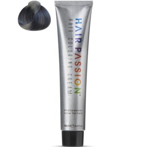 HAIR PASSION, Краска для волос Coloring Cream Metallic Collection 7.001, 100 мл