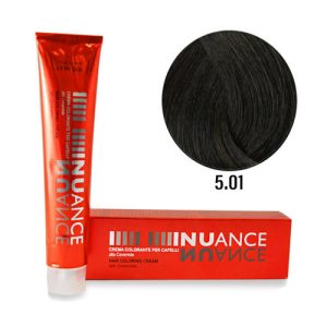 PUNTI DI VISTA, Крем-краска для волос с керамидами Nuance 5.01, 100 мл