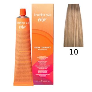 INEBRYA, Крем-краска для волос Color Professional 10, 100 мл