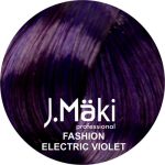 J.MAKI, Стойкий краситель для волос Hair Color FASHION ELECTRIC VIOLET, 60 мл
