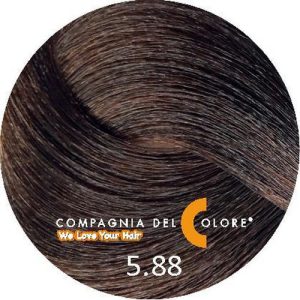 COMPAGNIA DEL COLORE, Стойкая низкоаммиачная краска для волос 5.88, 100 мл