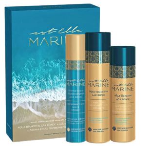 ESTEL, Набор компаньонов аромата Est Elle Marine, 250/200/100 мл