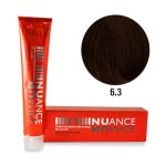 PUNTI DI VISTA, Крем-краска для волос с керамидами Nuance 6.3, 100 мл