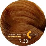 COMPAGNIA DEL COLORE, Стойкая низкоаммиачная краска для волос 7.33, 100 мл