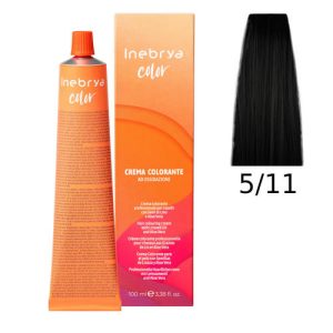 INEBRYA, Крем-краска для волос Color Professional 5/11, 100 мл