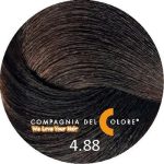 COMPAGNIA DEL COLORE, Стойкая низкоаммиачная краска для волос 4/88, 100 мл