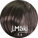 J.MAKI, Стойкий краситель для волос Hair Color 7/1, 60 мл