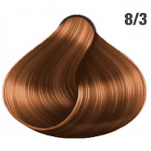 AWESOME COLORS, Краска для волос Silky Shine 8/3, 60 мл