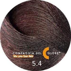 COMPAGNIA DEL COLORE, Стойкая низкоаммиачная краска для волос 5/4, 100 мл