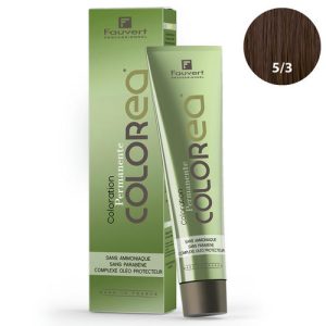 FAUVERT, Перманентный краситель с олеопротектором жожоба Colorea 5/3, 100 мл