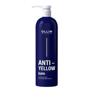 OLLIN, Антижелтый бальзам для волос Anti-Yellow, 500 мл