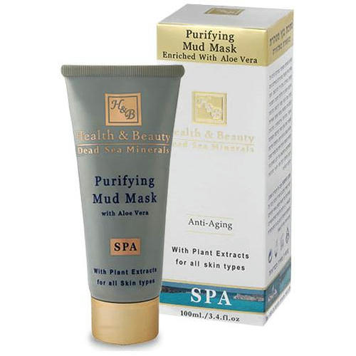 Health and Beauty Маска очищающая грязевая с алое вера Purifying Mud Mask Enriched with Aloe Vera 100 мл — изображение 2