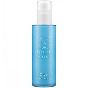 Ottie Увлажняющий лосьон с гиалуроновой кислотой Aqua Rich Hyaluron Essence Lotion 120 мл