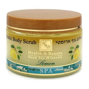 Health and Beauty Ароматический скраб для тела «Лимон» Lemon Aromatic Body Scrub 450 мл