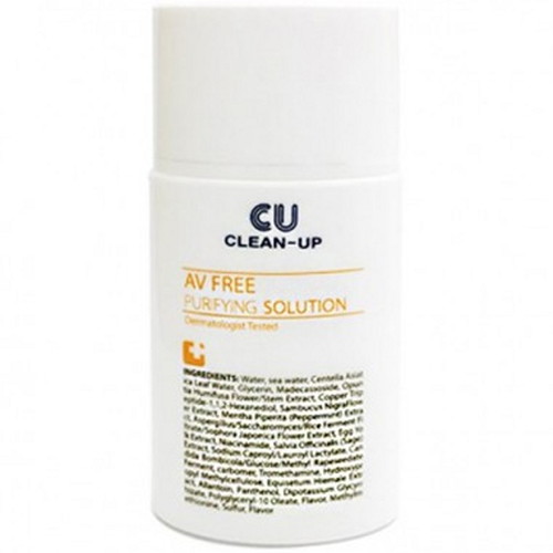 CU Skin Пептидная эссенция с софольянсом для проблемной кожи Clean-up AV Free Purifying Solution 35мл