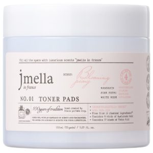 Jmella Увлажняющие пэды (70 шт) Toner Pads Blooming Peony 150мл