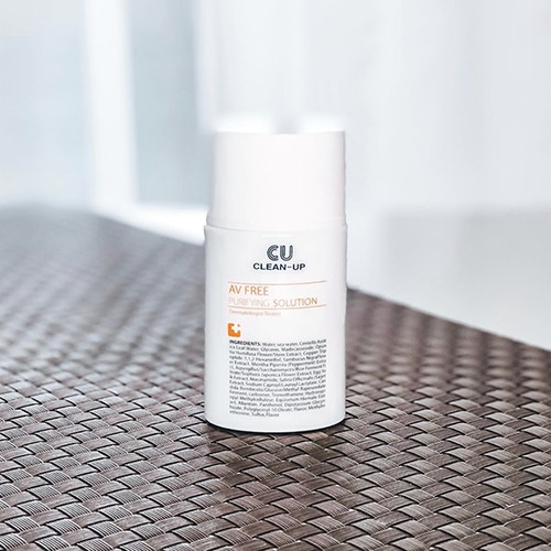 CU Skin Пептидная эссенция с софольянсом для проблемной кожи Clean-up AV Free Purifying Solution 35мл — изображение 2
