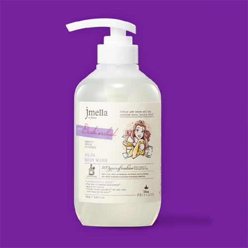 Jmella Парфюмированный гель для душа In France Disney Dark Orchid Body Wash 500 мл — изображение 2