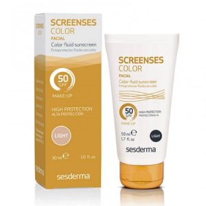 SCREEN SES - Солнцезащитное тональное средство СЗФ 50 ЛАЙТ, 10г (MD)